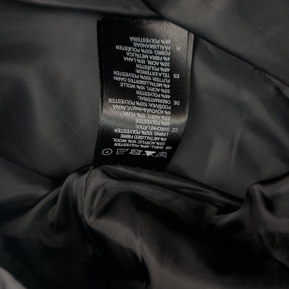 H&M Womens Gold Black Semi Sweetheart Neck Strapless Fully Lined Tube Dress Sz 8 - Picture 6 of 14